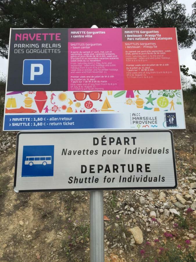 Cassis, Appartement 3 Chambres Avec Terrasse ภายนอก รูปภาพ